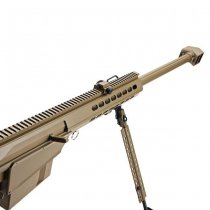 Snow Wolf Barrett M82A1 Spring Sniper Rifle Set - Tan